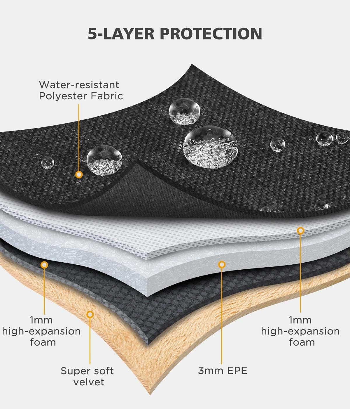 17.3-inch laptop sleeve, waterproof handbag