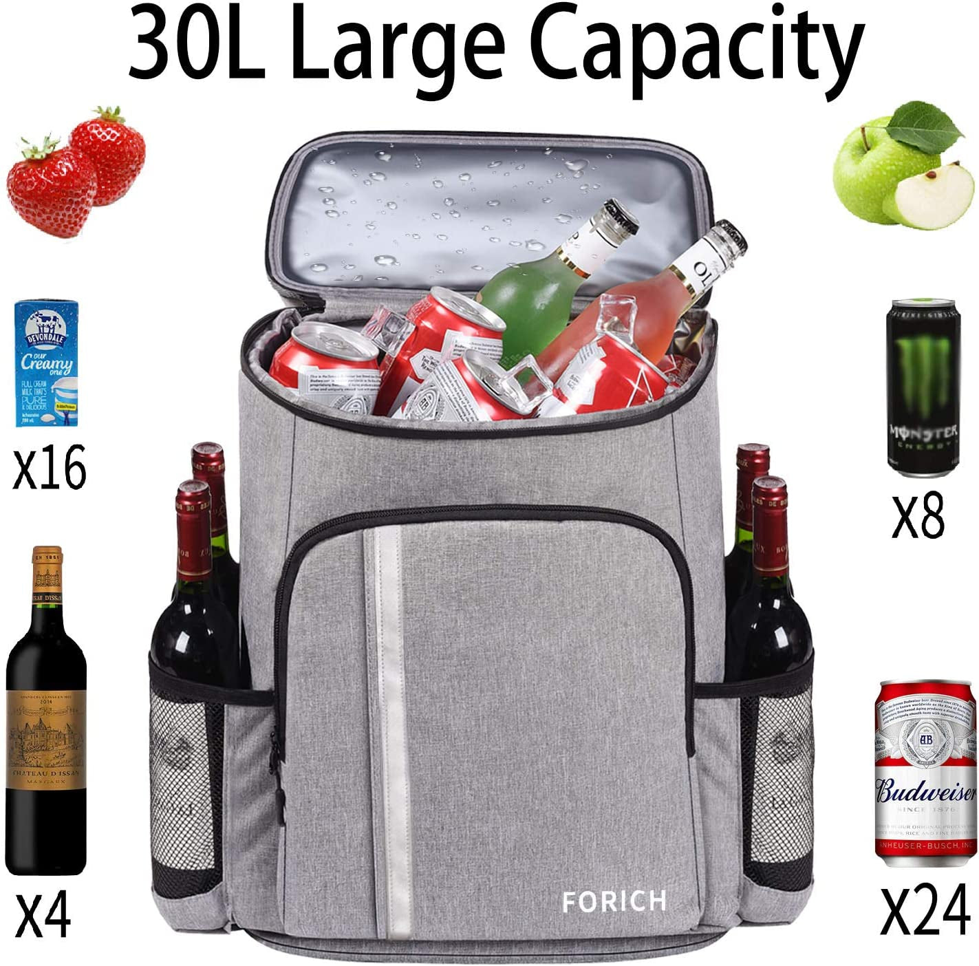 Portable Cooler for 30 Cans