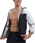 Men's sauna suit for gym, training and exercise, sauna jacket plus pants