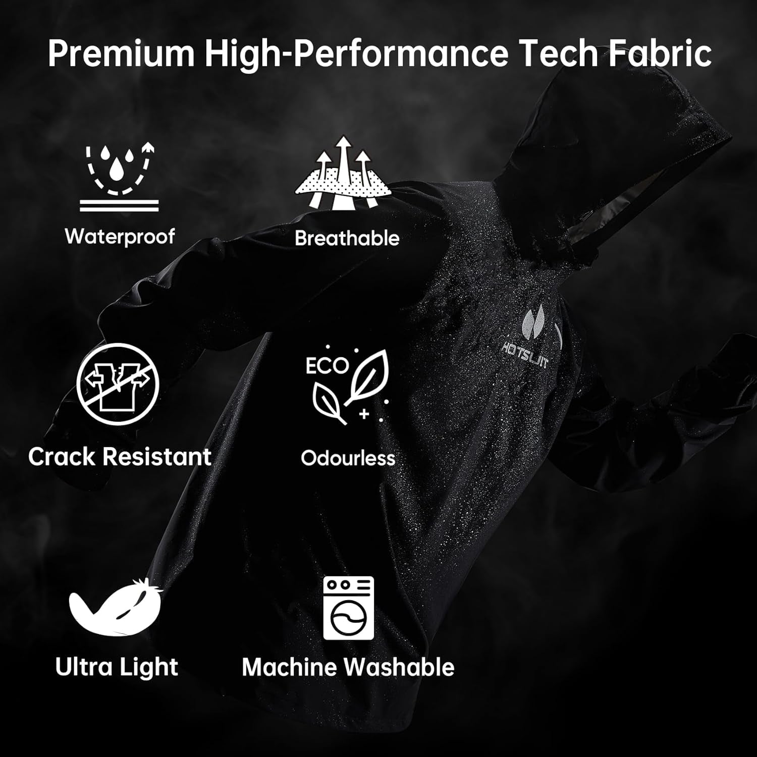 Sauna Suit for Men Sweat Sauna Jacket Pant Gym Workout Sweat Suits